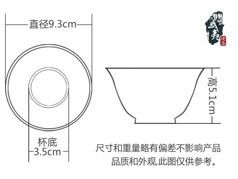 建盏大师吕竹兴，敛口茶末釉盏（一等），吕竹兴，9152-武夷建盏