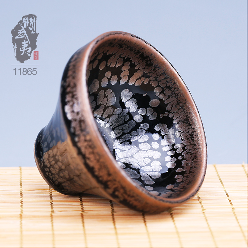 建盏大师杨敏,新品鹧鸪斑