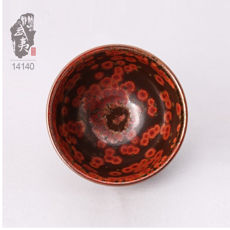 建盏大师蔡炳盛,束口火凤凰