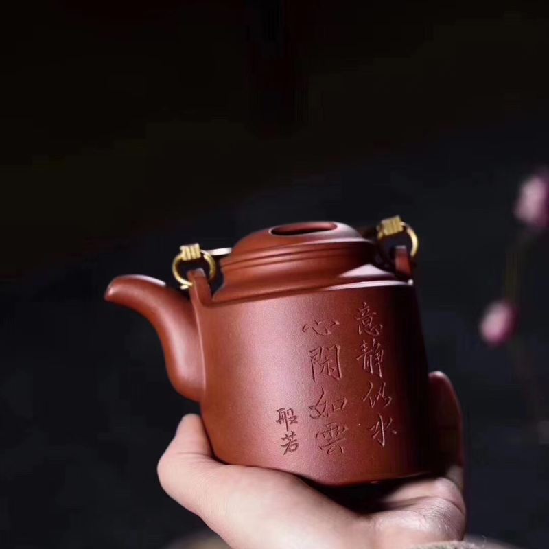 紫砂工艺师余彦霖，洋桶壶