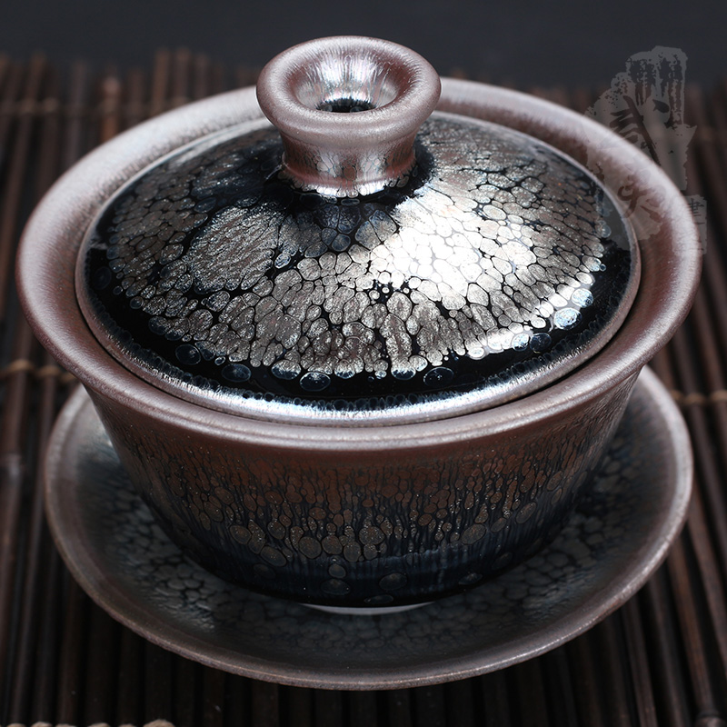 建盏大师丁家相，禅定茶具套装