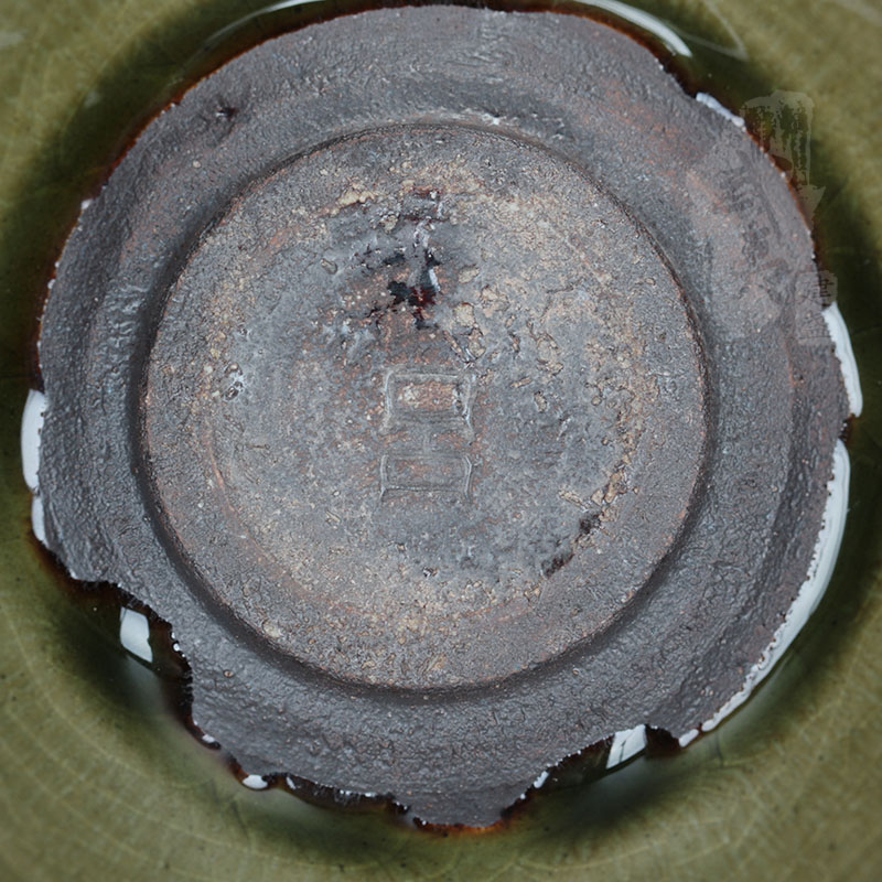 建盏大师吕竹兴，精品帝王绿茶叶末盏