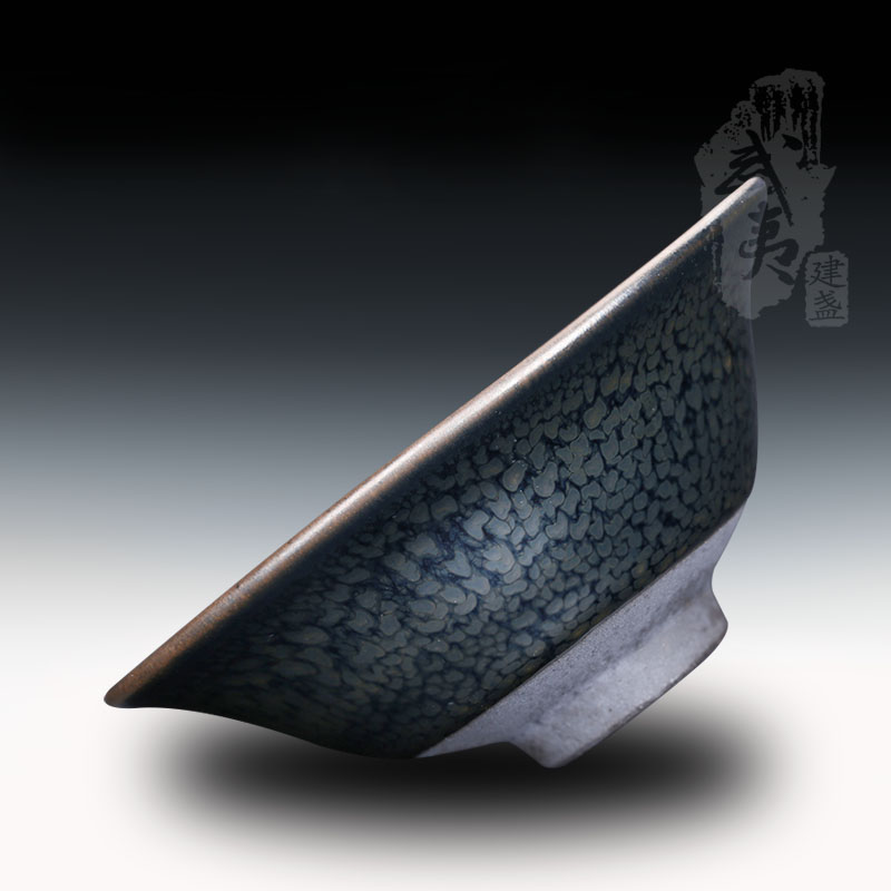 建盏大师陈大鹏，华北油滴