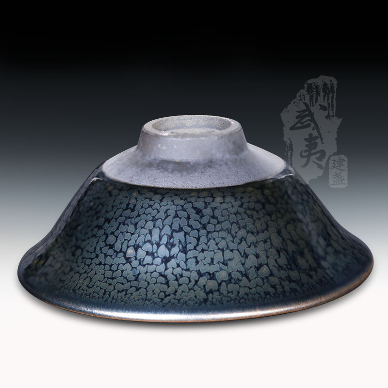 建盏大师陈大鹏，华北油滴