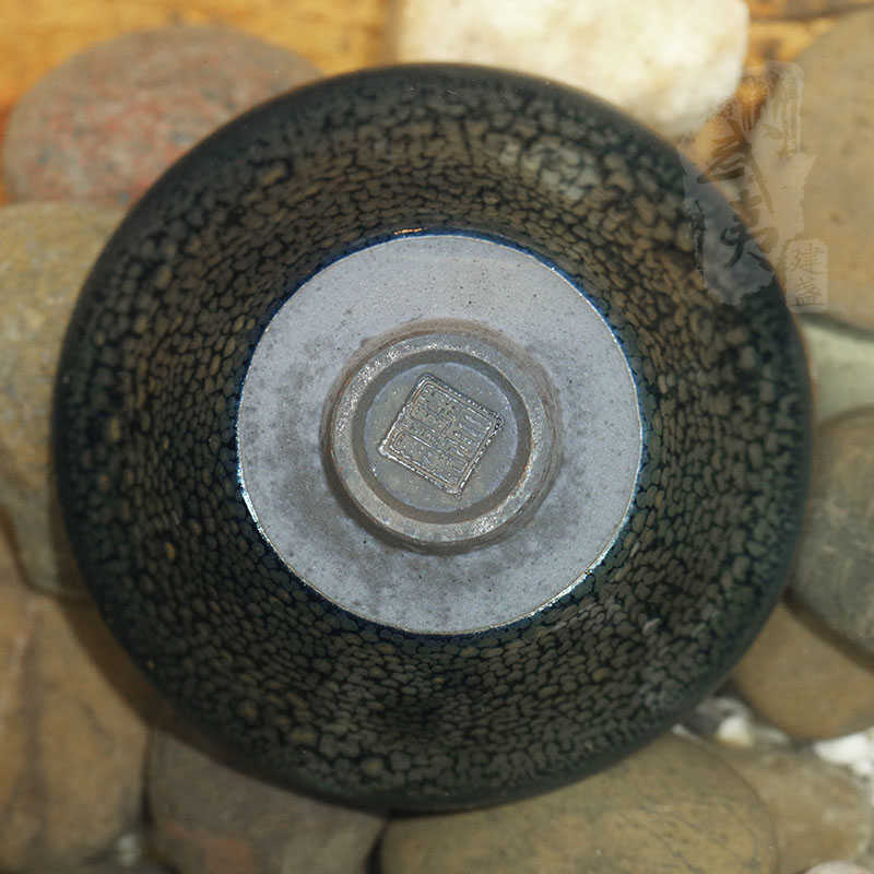 建盏大师陈大鹏，华北油滴
