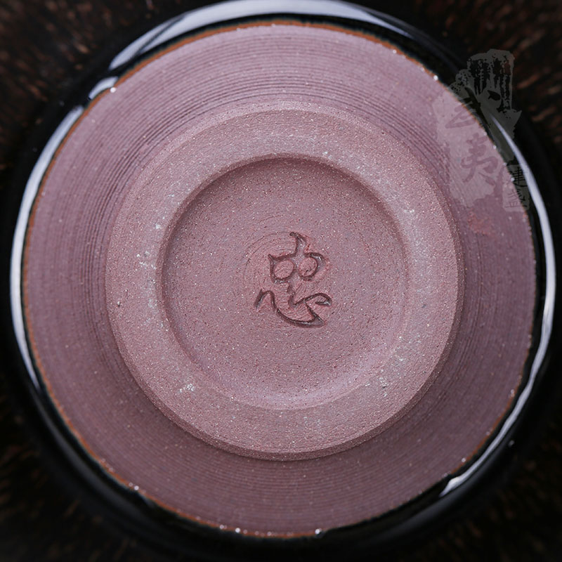 建盏大师叶礼忠，窑变兔毫