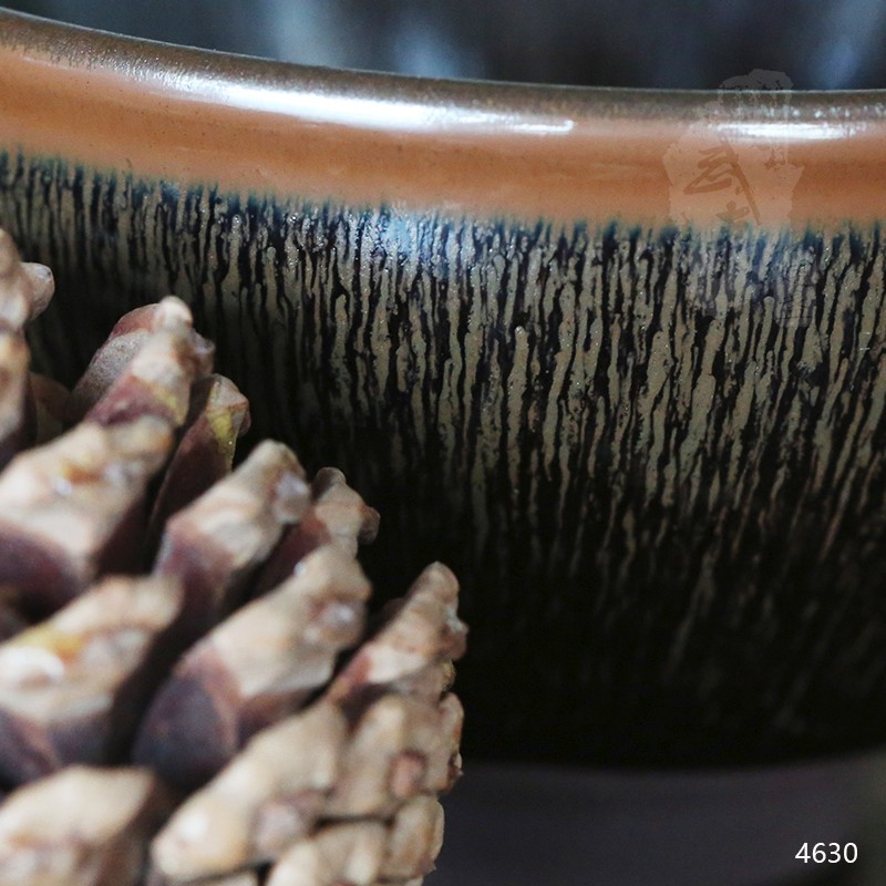 建盏大师叶礼忠，窑变兔毫