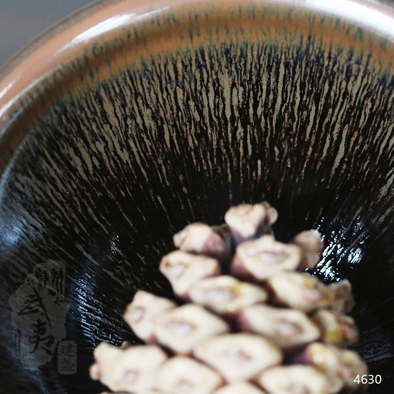 建盏大师叶礼忠，窑变兔毫