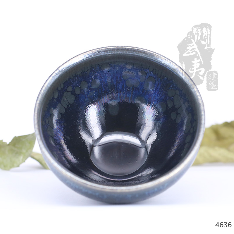 建盏大师陆金喜，曜变束口盏晦翁