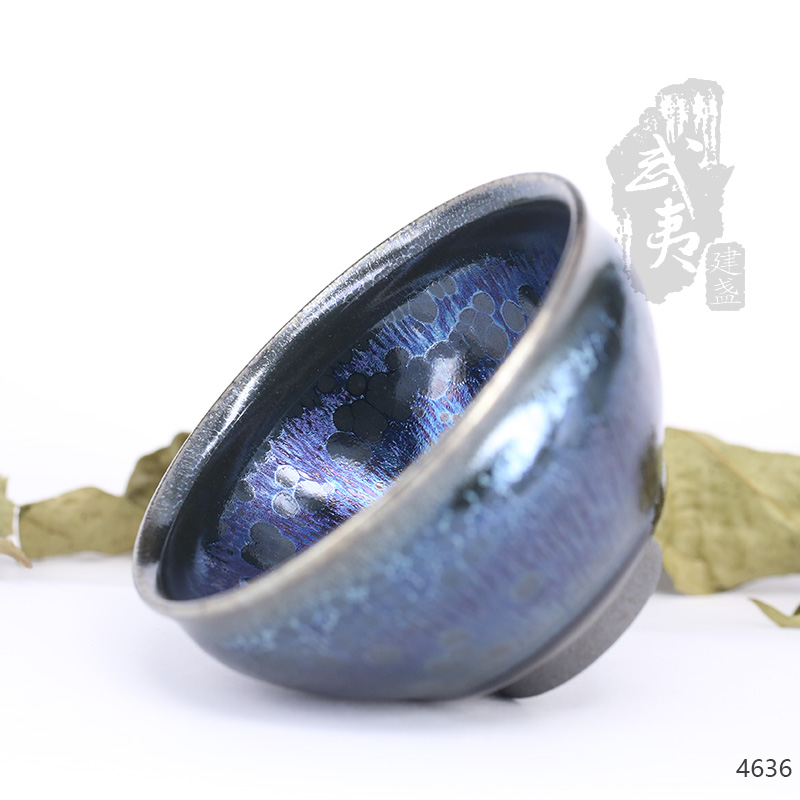 建盏大师陆金喜，曜变束口盏晦翁