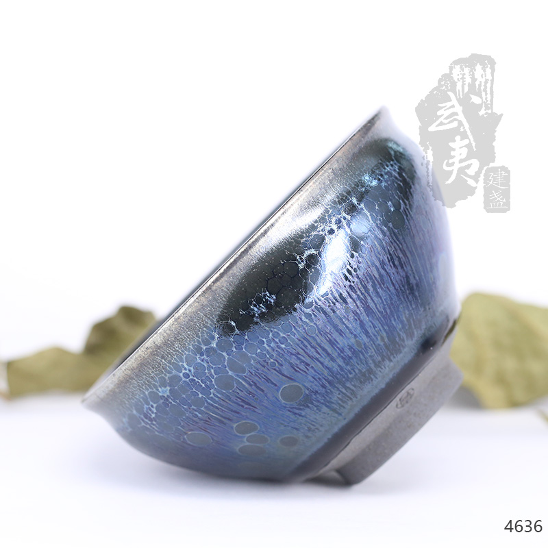 建盏大师陆金喜，曜变束口盏晦翁