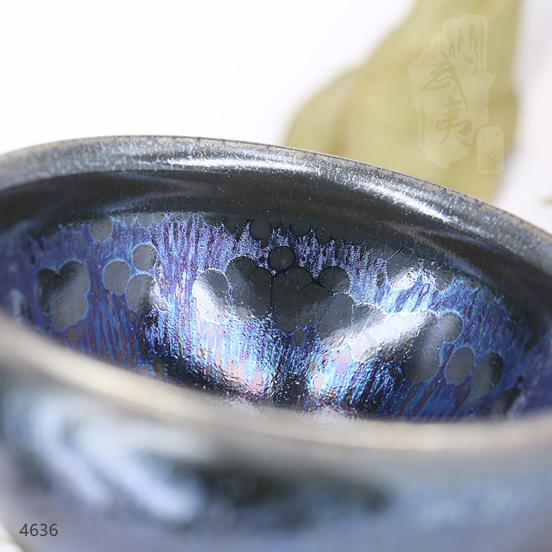 建盏大师陆金喜，曜变束口盏晦翁