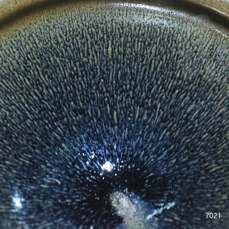 建盏大师孙建兴，黄兔毫茶碗