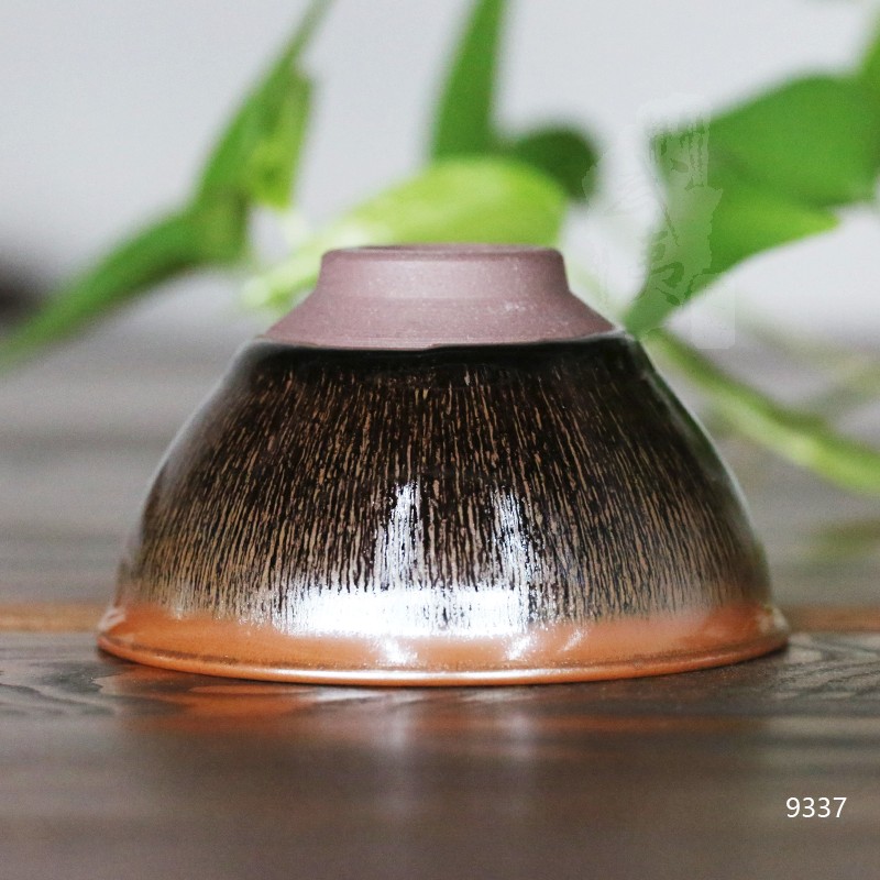 建盏大师叶礼忠，窑变兔毫