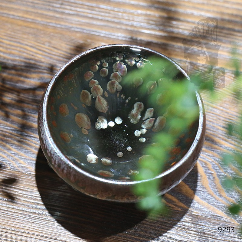 建盏大师饶飞雄，赖敏惺，敛口彩金