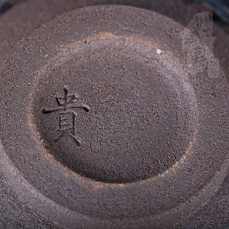 李振贵大师作品，梅花油滴盏