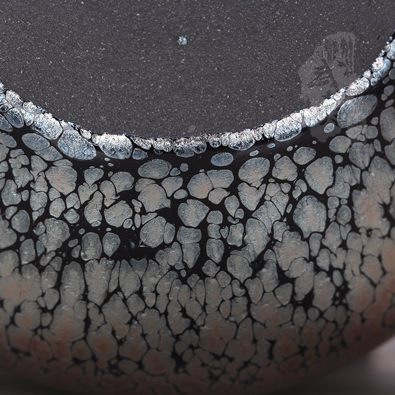 建盏大师饶飞雄、赖敏惺，油滴盏