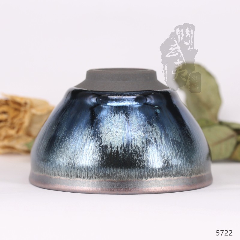 建盏大师吴立主，束口油滴