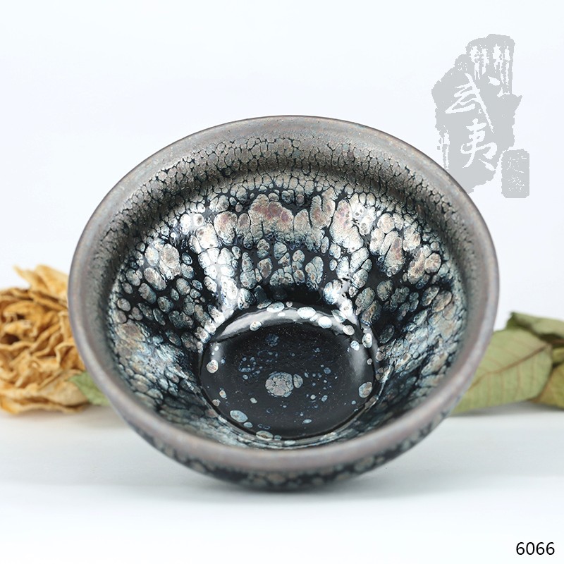 建盏大师李达，鹧鸪斑茶盏