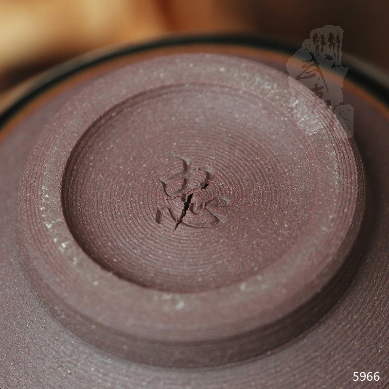 建盏大师叶礼忠，酱釉兔毫盏