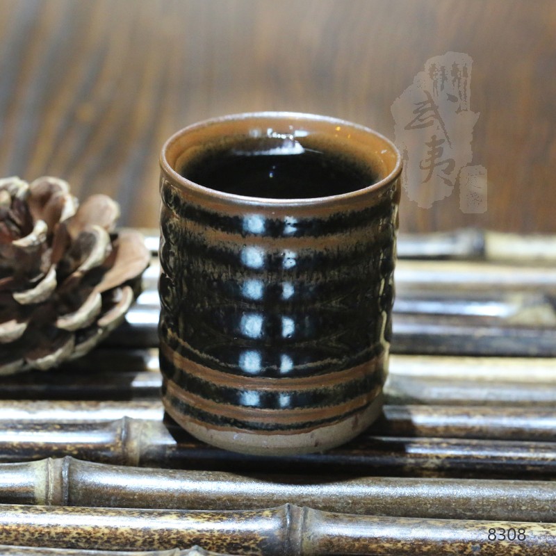 建盏大师危敏捷，竹节杯柴烧