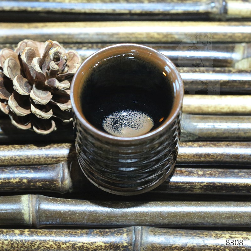 建盏大师危敏捷，竹节杯柴烧