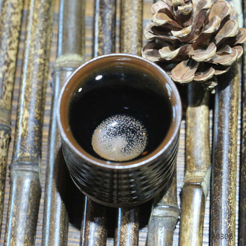 建盏大师危敏捷，竹节杯柴烧