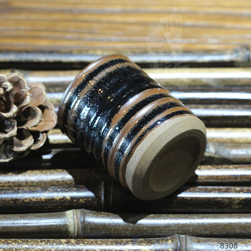 建盏大师危敏捷，竹节杯柴烧