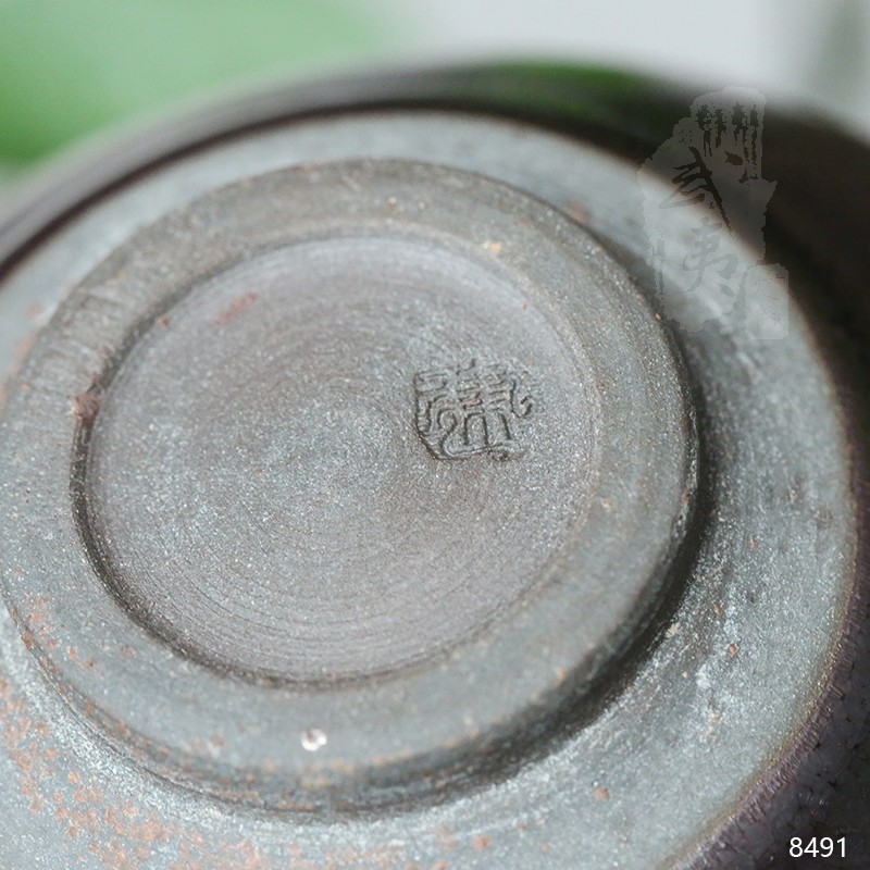 建盏大师孙建兴，银毫木叶盏