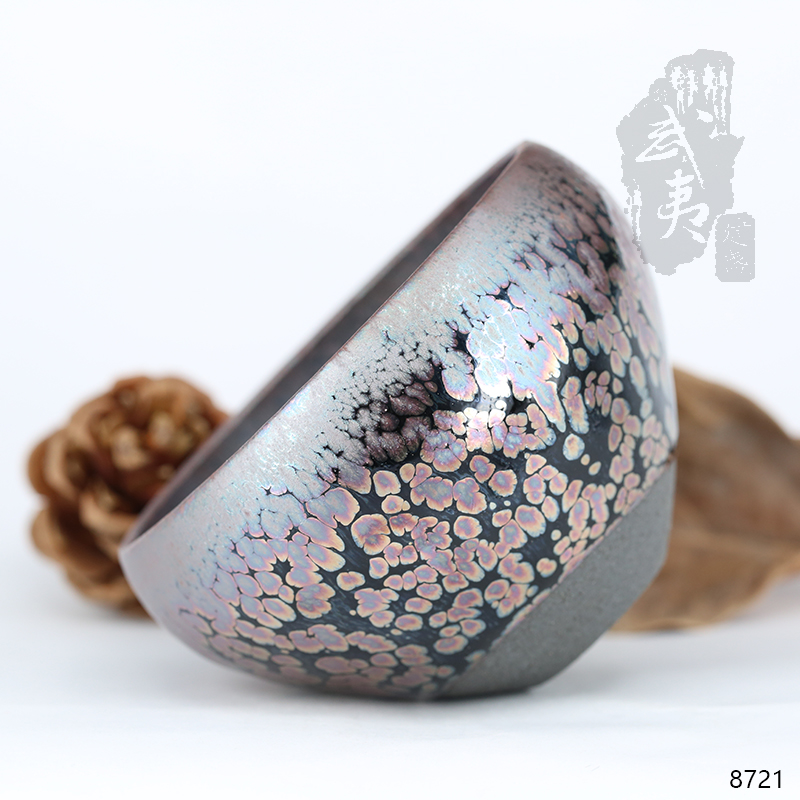 建盏大师饶飞雄，赖敏惺，敛口彩金- 隐庐器