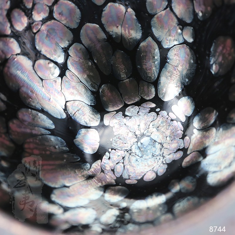 建盏大师饶飞雄，赖敏惺，敛口彩金