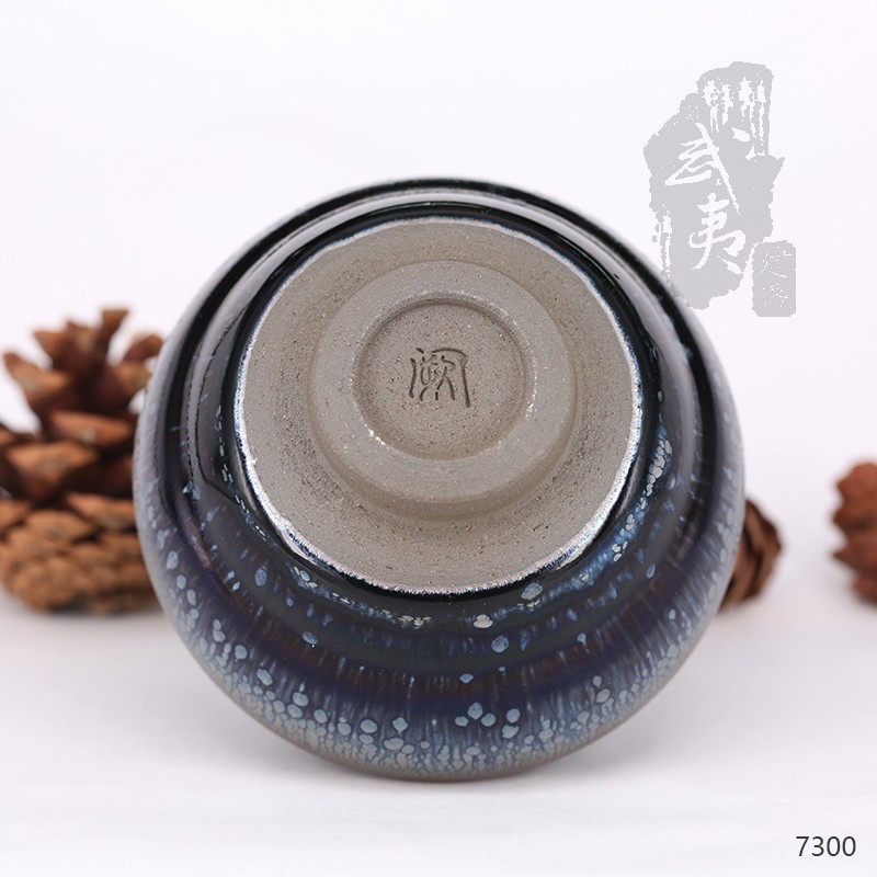 建盏大师阙梅娇，福云油滴盏