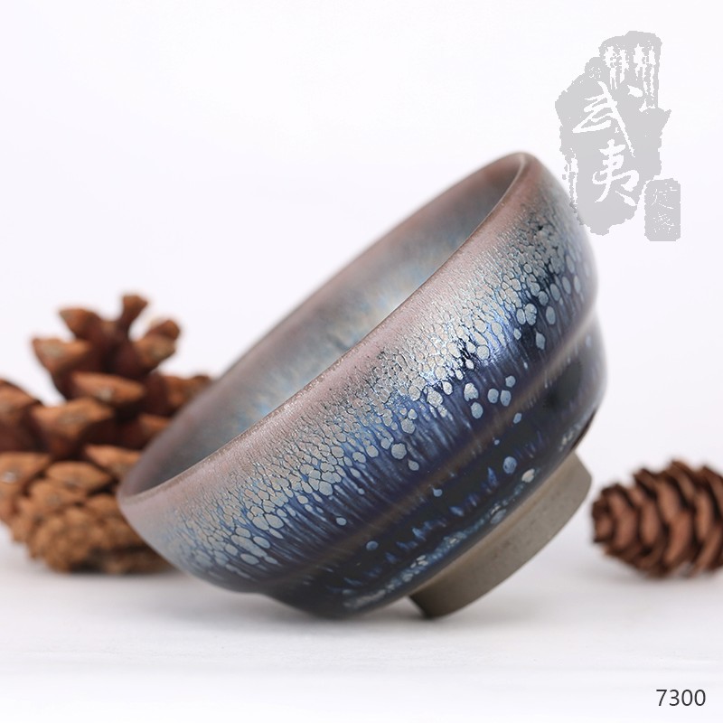 建盏大师阙梅娇，福云油滴盏