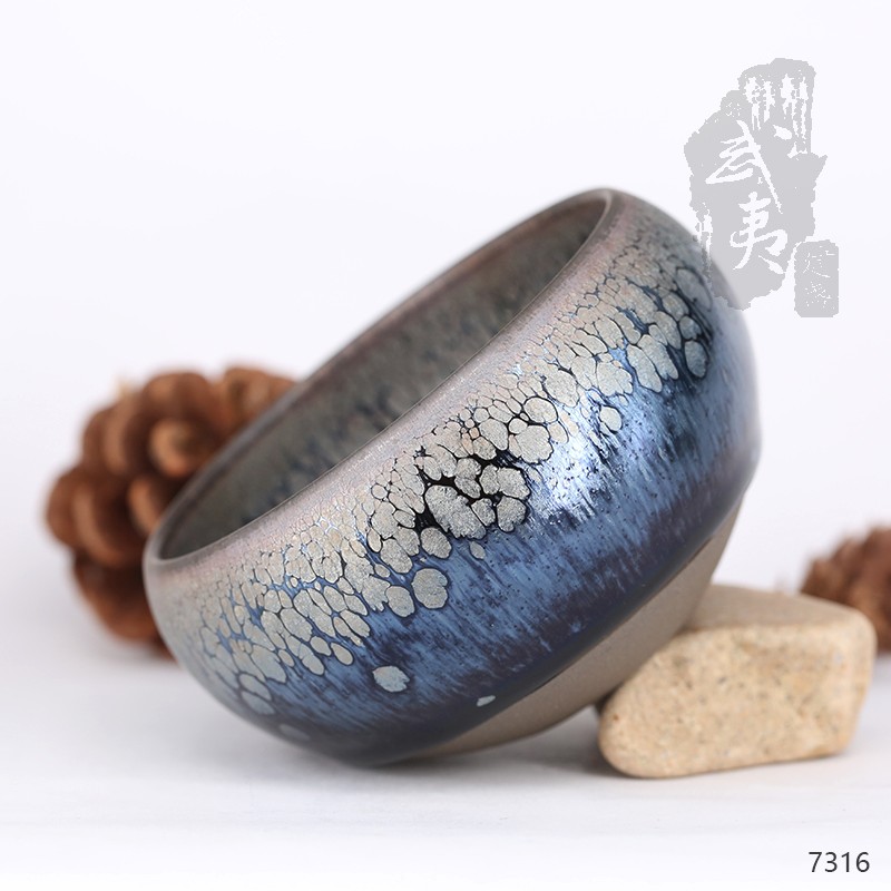 建盏大师阙梅娇，小福临油滴