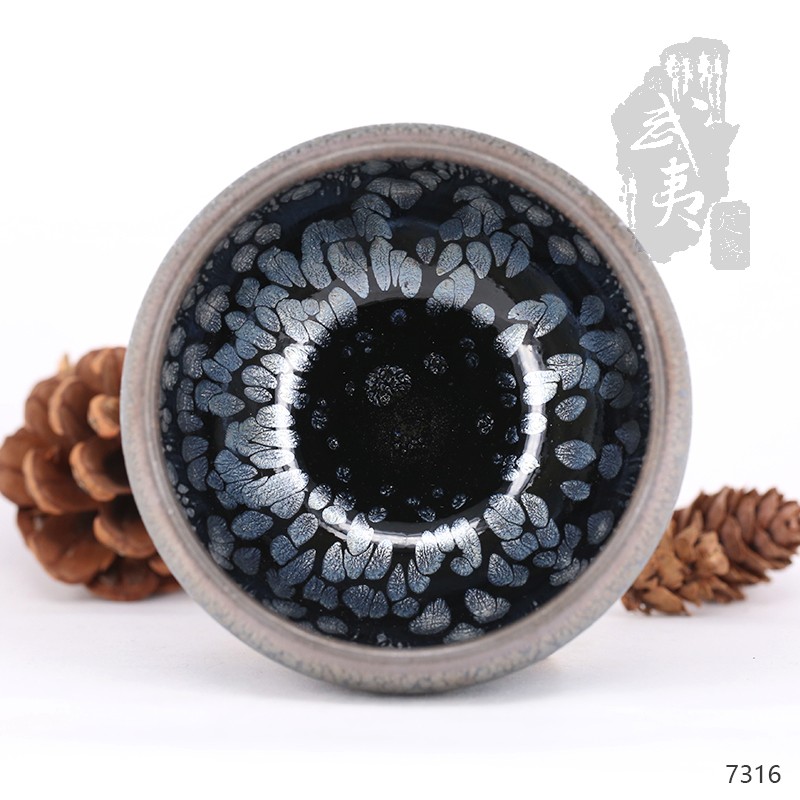 建盏大师阙梅娇，小福临油滴