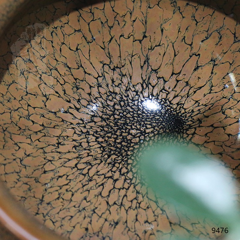 建盏大师陈大鹏，束口香炉黄鹧鸪