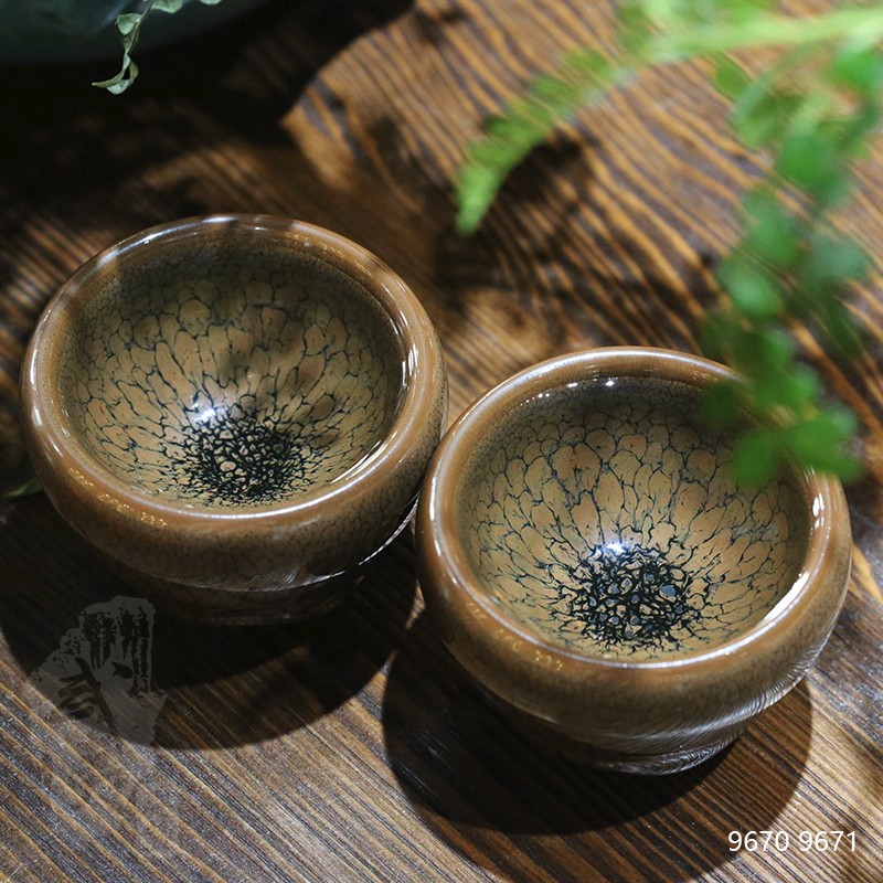 建盏大师陈大鹏，鸡蛋杯鹧鸪斑