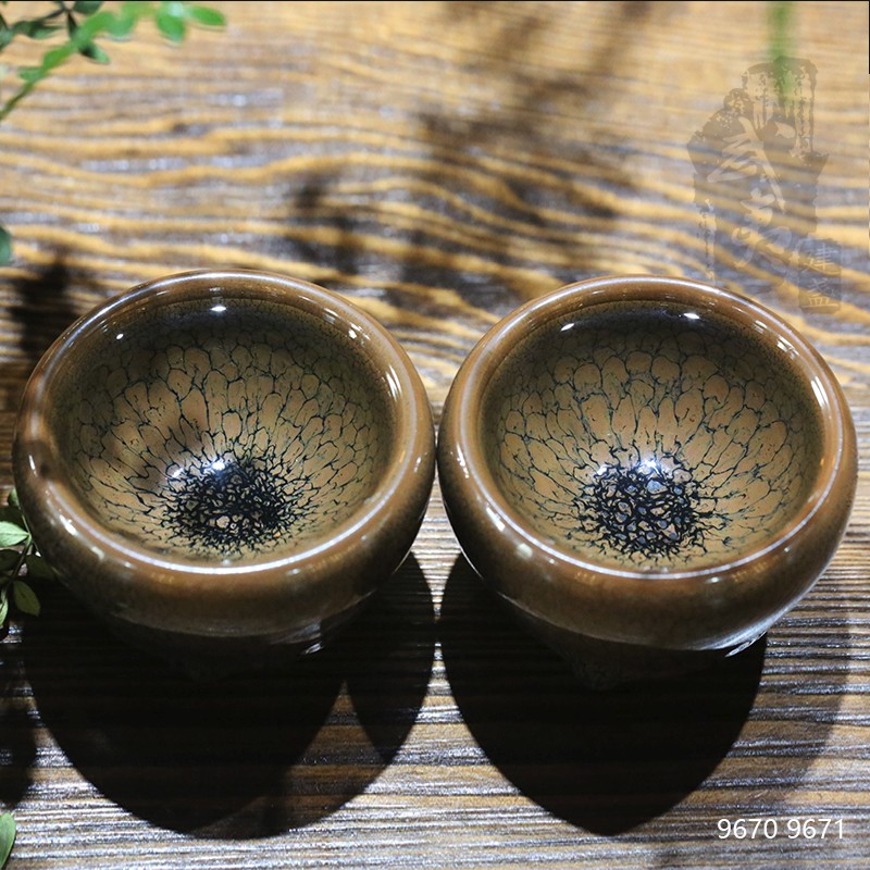 建盏大师陈大鹏，鸡蛋杯鹧鸪斑