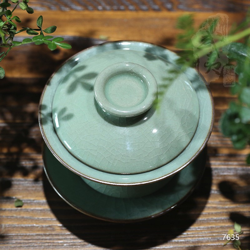 建盏大师危威，柴烧哥窑青瓷