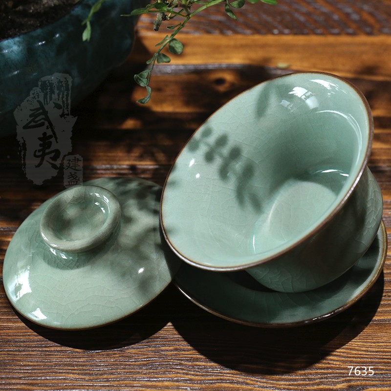 建盏大师危威，柴烧哥窑青瓷