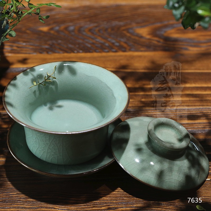 建盏大师危威，柴烧哥窑青瓷