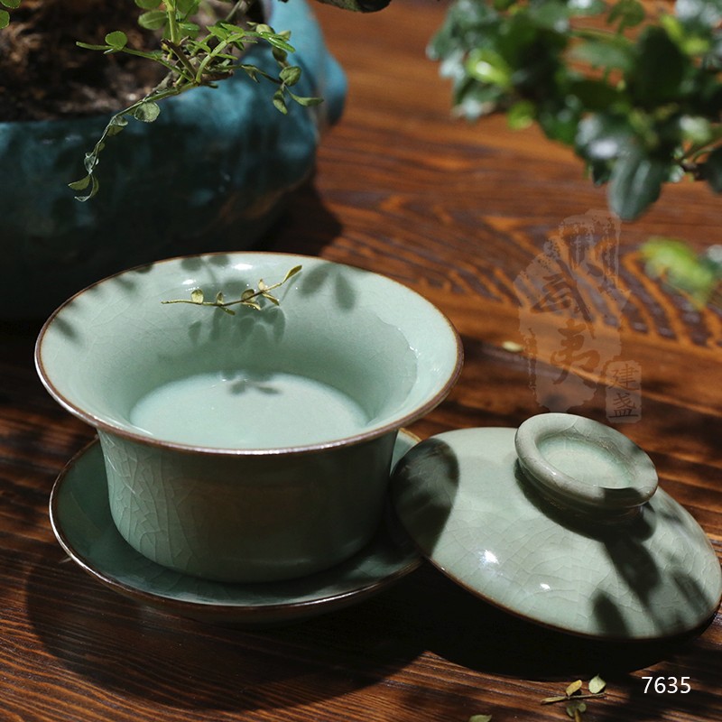 建盏大师危威，柴烧哥窑青瓷