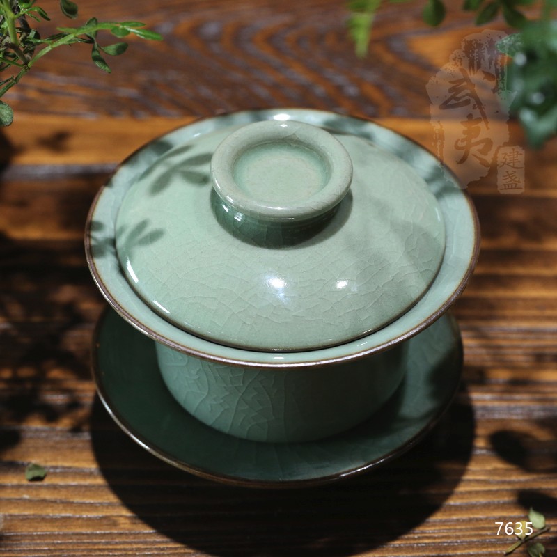 建盏大师危威，柴烧哥窑青瓷