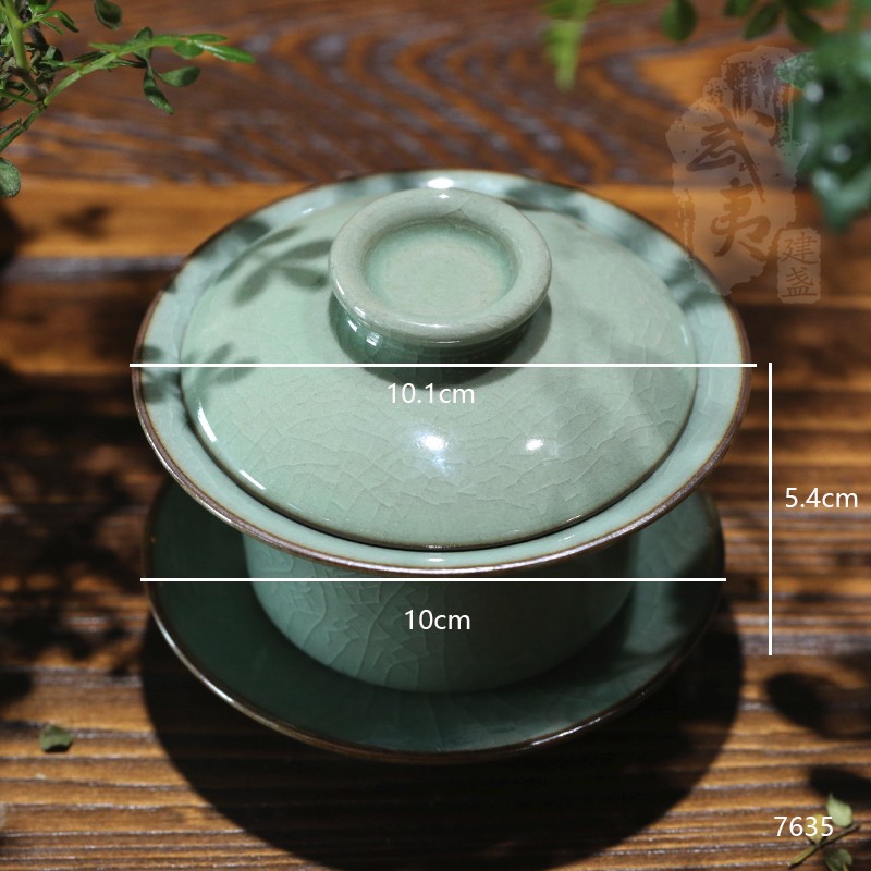 建盏大师危威，柴烧哥窑青瓷