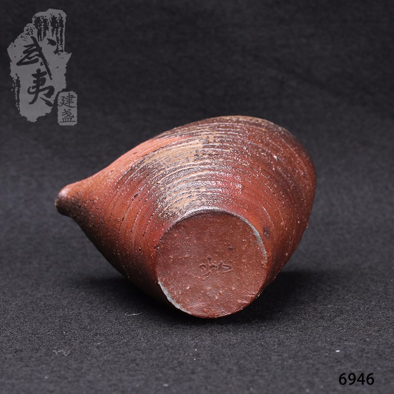 日本柴烧大师木户贞昭，公道杯