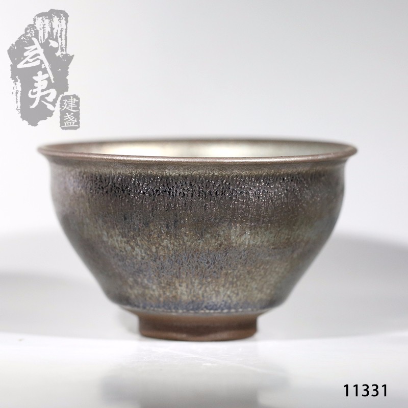 建盏大师孙莉，银兔毫盏