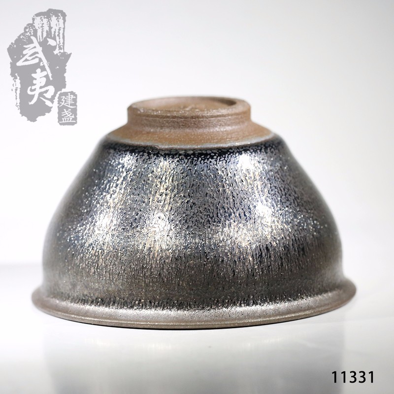 建盏大师孙莉，银兔毫盏