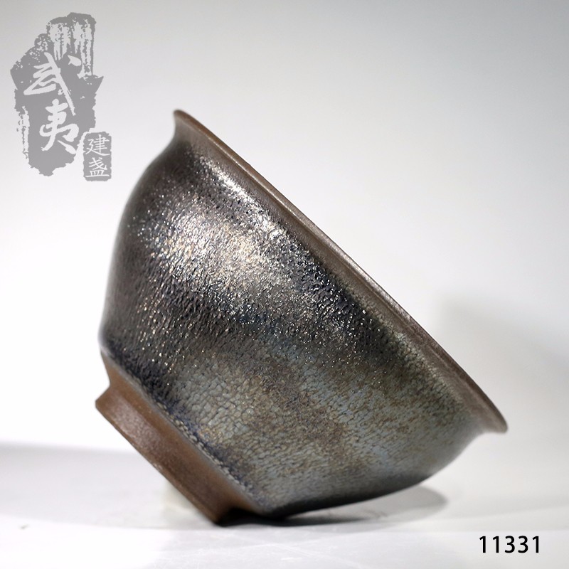 建盏大师孙莉，银兔毫盏