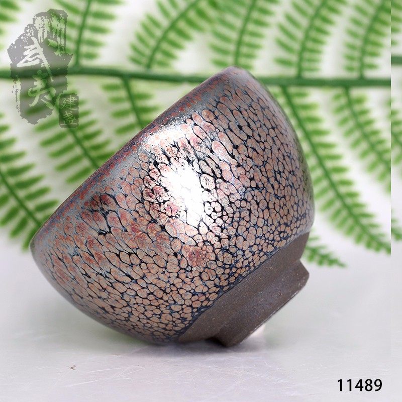 建盏大师饶飞雄，赖敏惺，鸡蛋杯