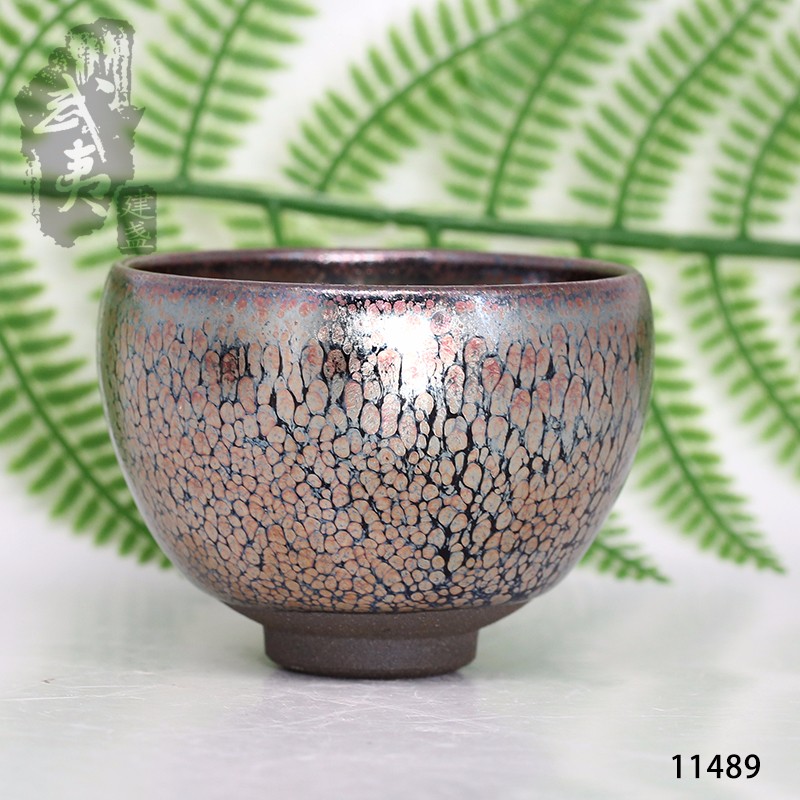 建盏大师饶飞雄，赖敏惺，鸡蛋杯